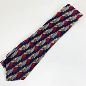 Cocktail Collection Neckwear Mens Tie Necktie Wine Abstract Silk